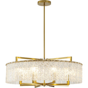 Canada LED 32 inch Brass Chandelier Ceiling Light